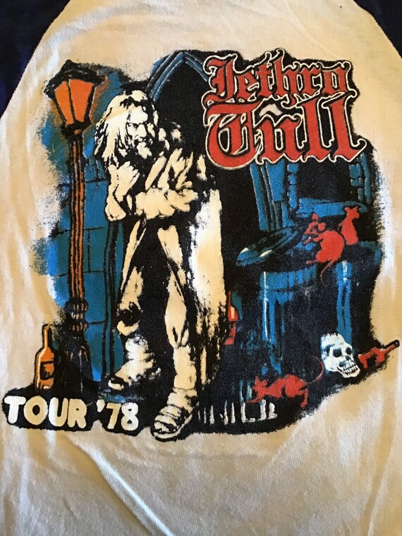 Vintage Jethro Tull 1978 Concert Tour Tee Shirt - image 4