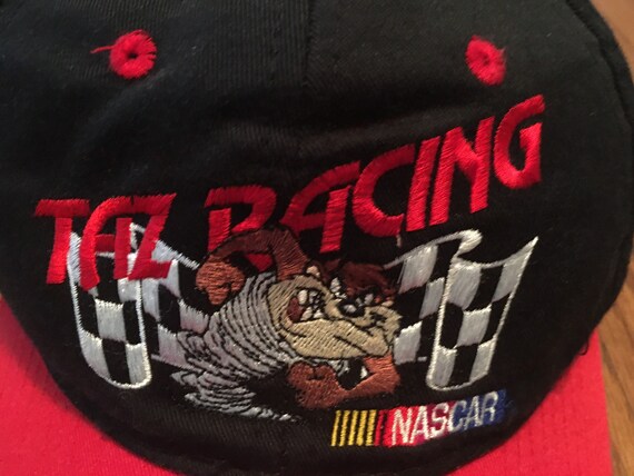 Vintage 90’s NASCAR Taz Racing Cap - image 2