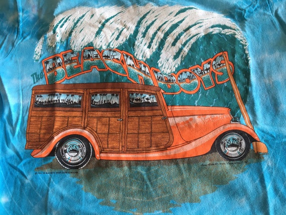 NEW Vintage 1994 Beach Boys Tie Dye Tee Shirt - image 3