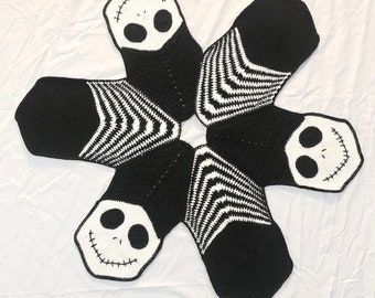 Skeleton Christmas Tree Skirt