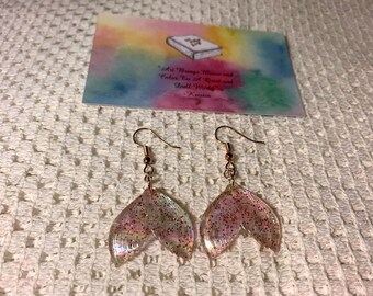 Mermaid Tail Earrings / Mermaid Jewelry
