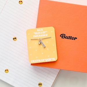 BTS Butter Charm Necklace
