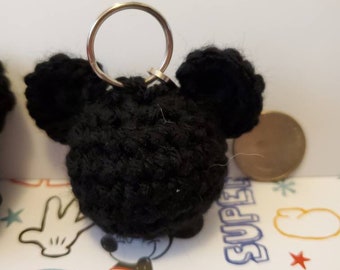 Mouse Head Keyrings or Charms