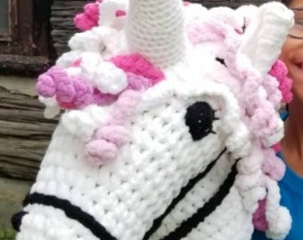 Unicorn Stick Horse