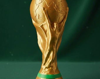 Wereldbekertrofee (15 in hoog), echte replica, cadeau voetbalfan