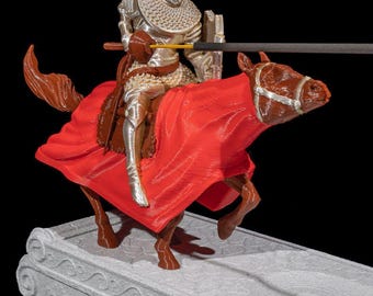 Porta incienso de justa de caballeros – Decoración medieval hecha a mano