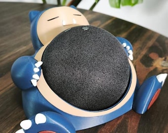 Sleepy Monster Echo Dot Stand: Desk Companion, Gen 3 & 4