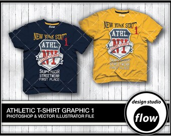 Graphic T-Shirt Design-Layered Photoshop File - Vector Illustrator File (DSF-AG-1)