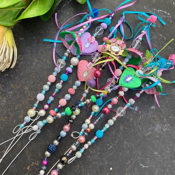 Beaded garden sale art