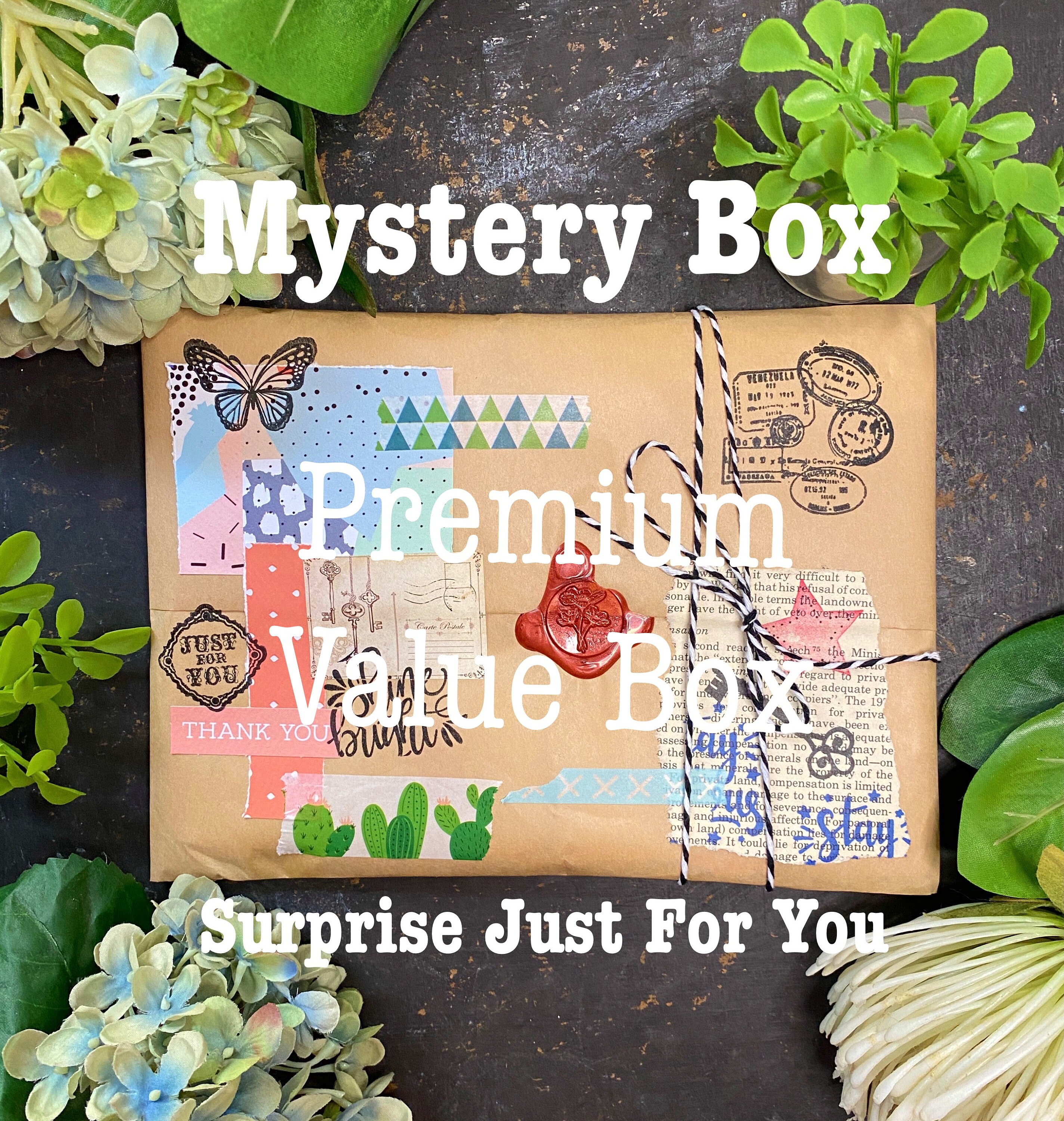 Mystery Box Parcel. Gift for You. Birthday Gift for Yourself. Etsy