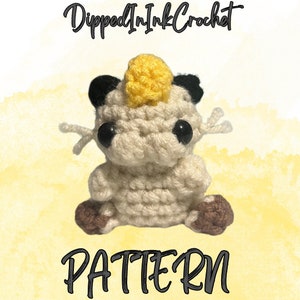 Meowth Crochet Pattern