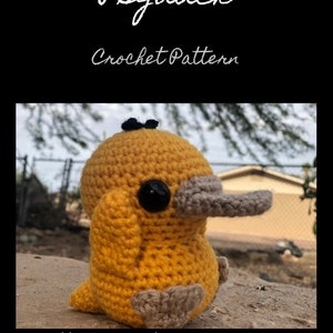 Psyduck Crochet Pattern