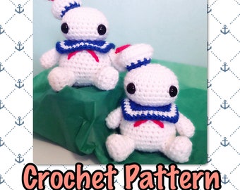 Stay Puft Crochet Pattern