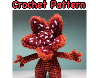 Demogorgon - padrão de crochê humanóide