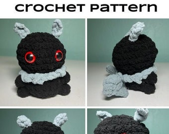 Chibi Mothman Crochet Pattern