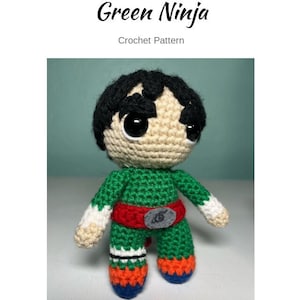 Green Ninja Crochet Pattern