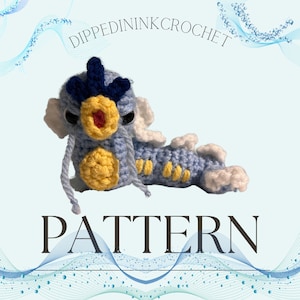 Gyarados Crochet Pattern
