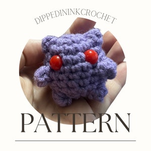 Little Gengar Crochet Pattern