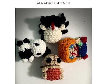 Pocket Sized Horror Guys v2 Crochet Pattern