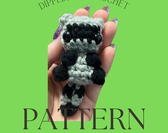 Tiny No-Sew Raccoon Crochet Pattern