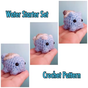 Water Starter Crochet Pattern Set