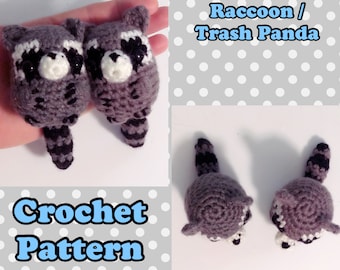 Raccoon / Trash Panda Crochet Pattern