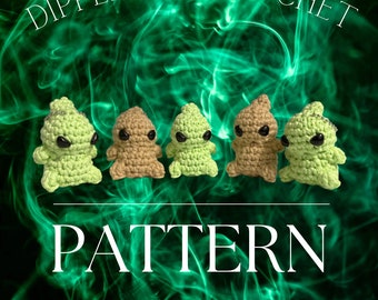 Tiny No-Sew Boogieman Crochet Pattern