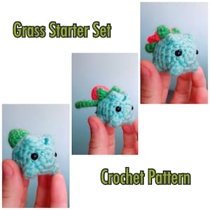 Grass Starter Crochet Pattern Set
