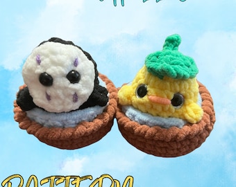 Bathhouse Spirits Crochet Pattern