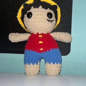 Amigurumi Luffy, pirate king