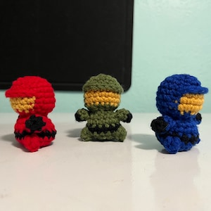 Tiny Spartans / Halo Inspired Characters