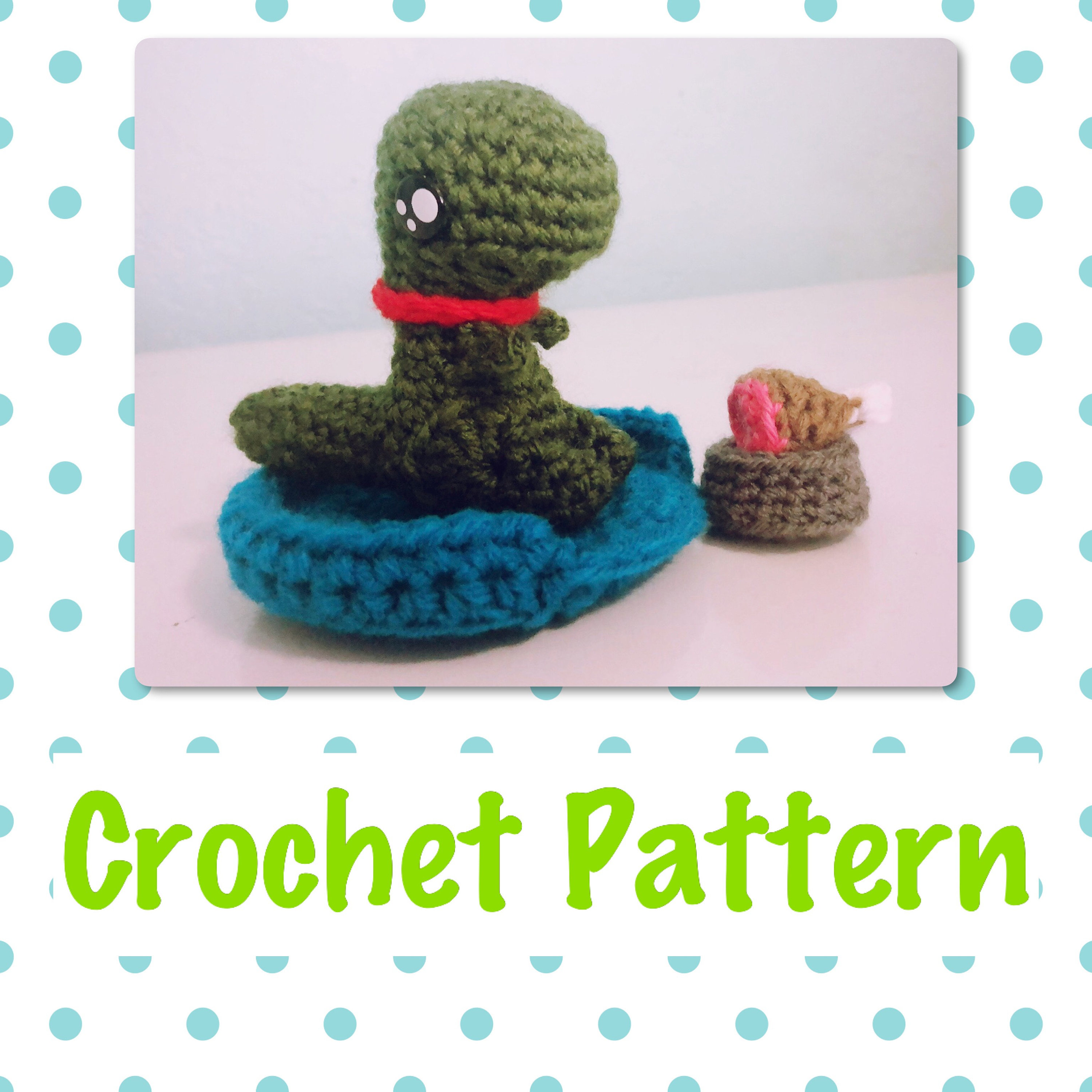 My Pet T-Rex Crochet Pattern