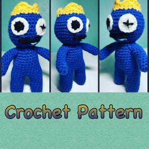 Blue Friend Crochet Pattern