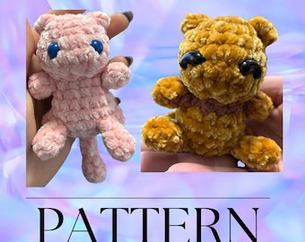 No-Sew Psychic Friends Crochet Pattern