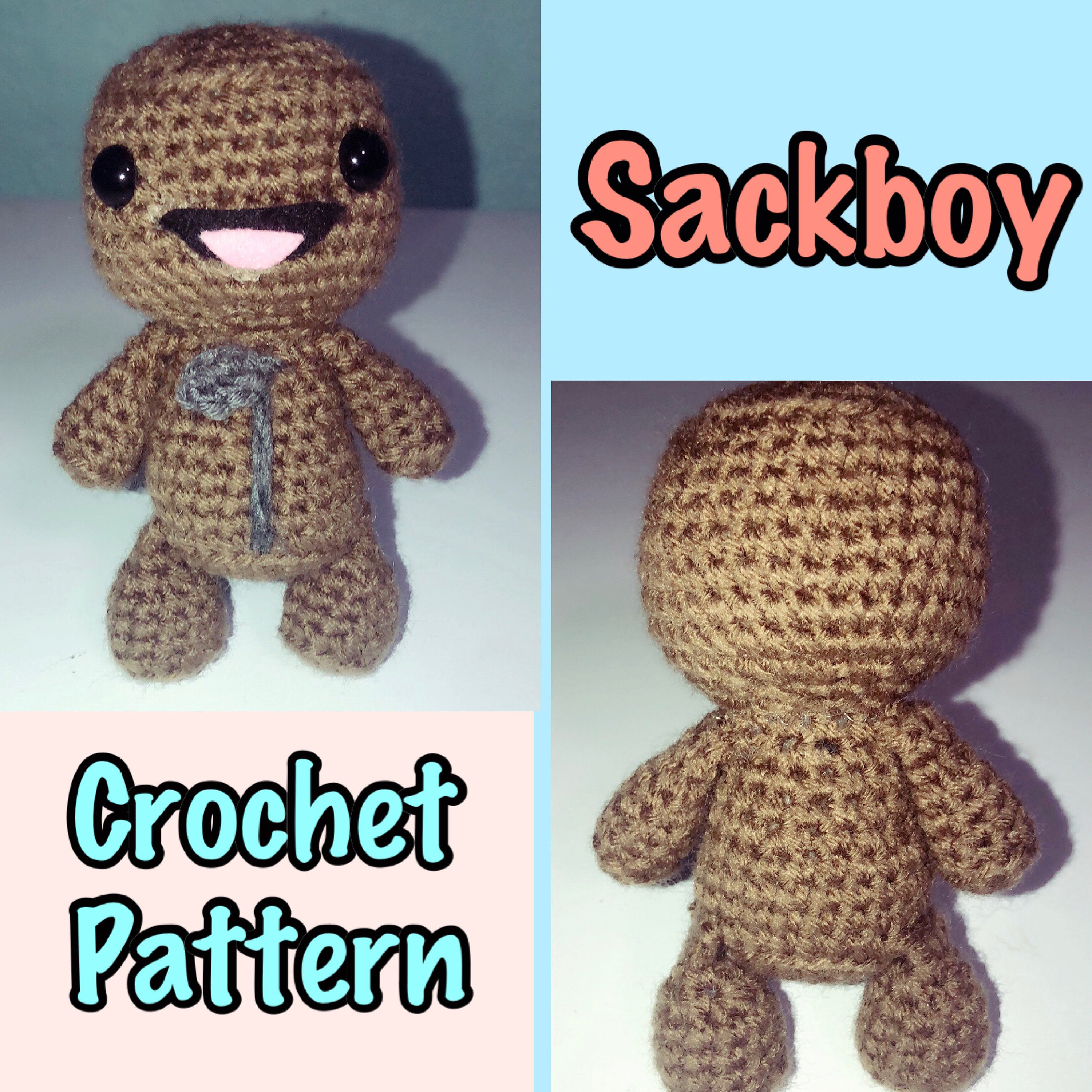 Sackboy Häkelanleitung - Etsy.de