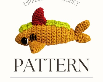 Taco Shark Crochet Pattern