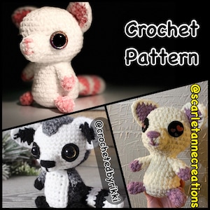 Lemur Crochet Pattern