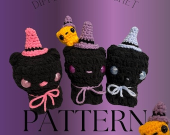 Witchy Kitty Crochet Pattern