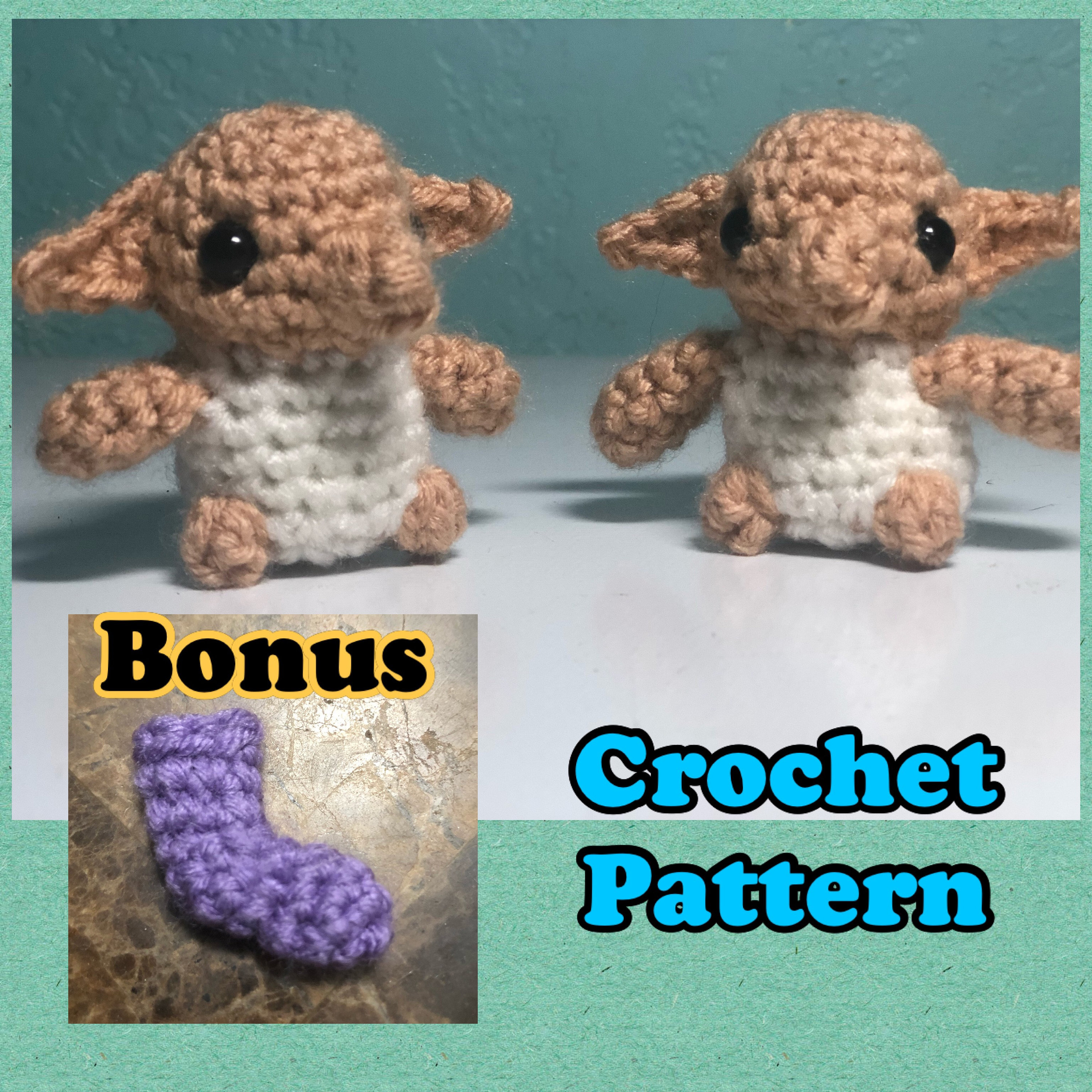 30 Dobby Crochet Patterns for Harry Potter Fans 30 Tiny House Elf Crochet Pattern