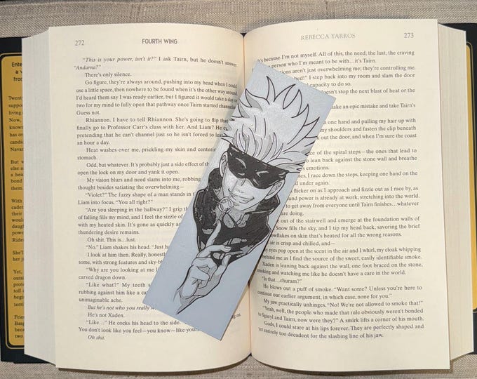 Bookmarks Pattern Gojo Satoru Gojo With Mask Bookmark Stl File - Etsy