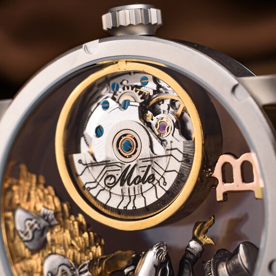 MOLE watch, Custom watch, 3D skeleton watch, excl… - image 8