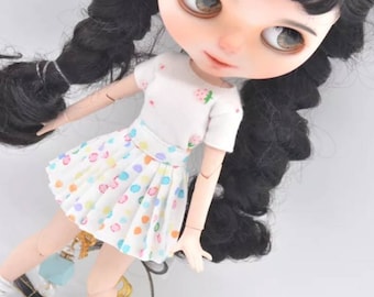 3 pieces Shirt and Skirt