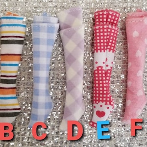 A Pair of Long Socks for Blythe dolls