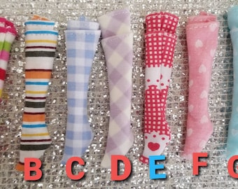 A Pair of Long Socks for Blythe dolls