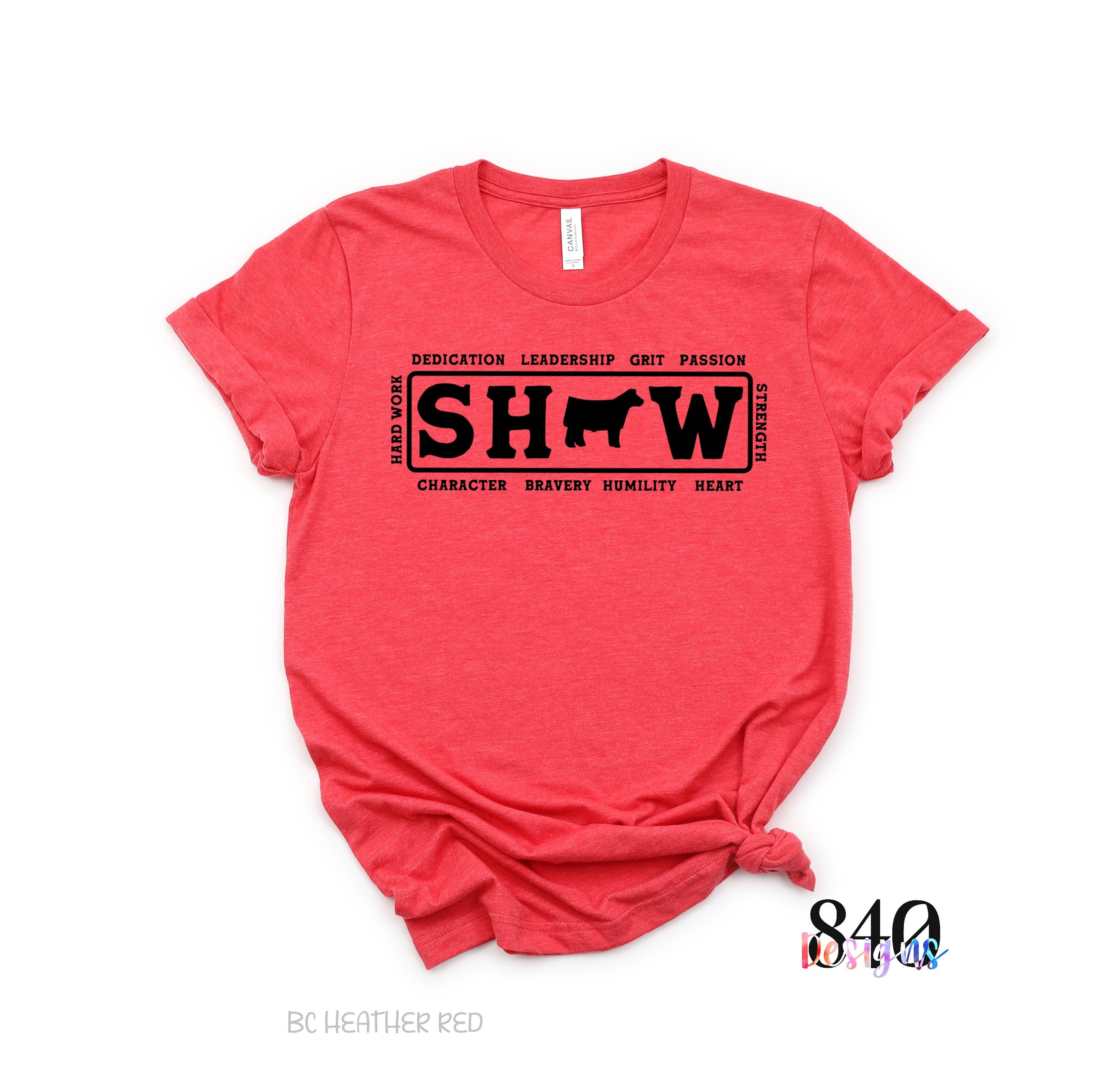 Steer Show Graphic Tee Show Cattle Cattle Unisex Tee Etsy