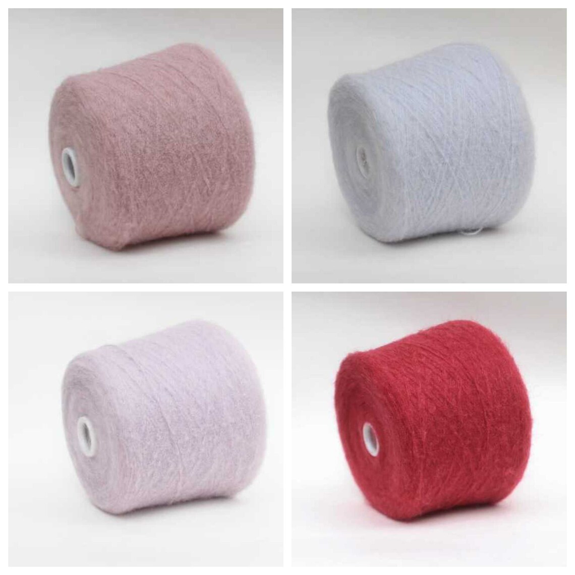 Alpaca Mohair Silk Cone Yarn per 100 Gr Etsy