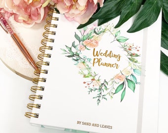 Wedding Planner Book with Stickers and Gift Box | Ideal Engagement Gift for Couples | Wedding Plan Book