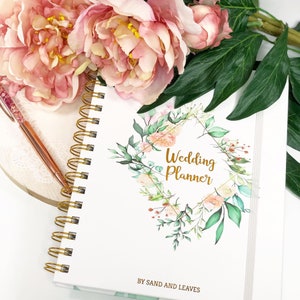 Wedding Planner Book with Stickers and Gift Box | Ideal Engagement Gift for Couples | Wedding Plan Book