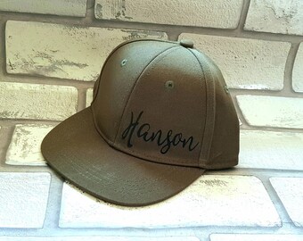 personalised baby baseball caps