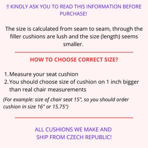 Almofada para cadeira com amarras, almofada floral, almofadas para exterior, almofada redonda, almofada para cadeira de bistrô, capa para assento, almofada para cozinha, almofada para bar imagem 4